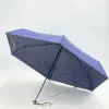 A5048 Five-fold color gel fashionable checkered Korean version sun umbrella Hongda Specification image